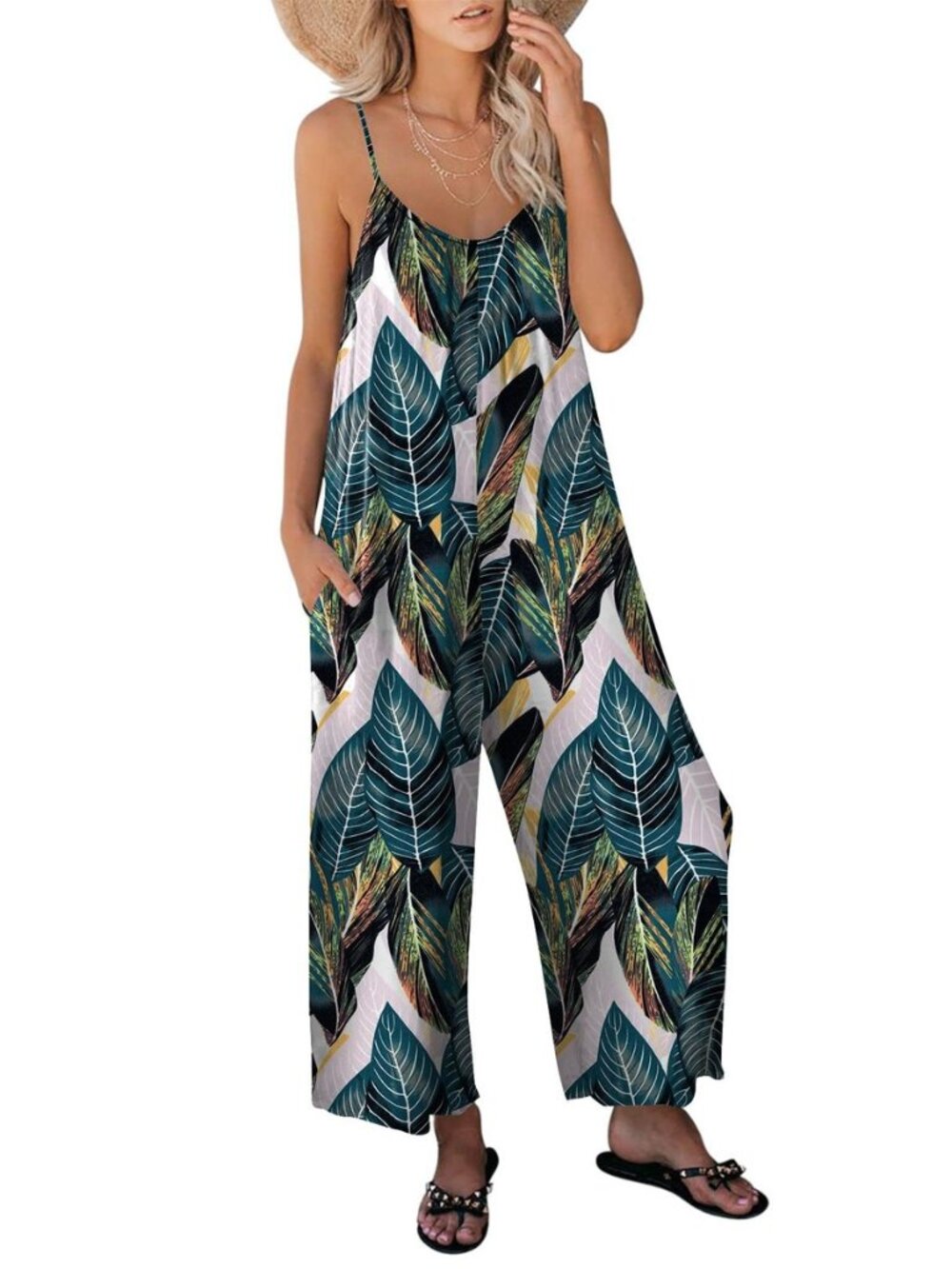 Jumpsuits for Women Summer Casual Sleeveless Overalls